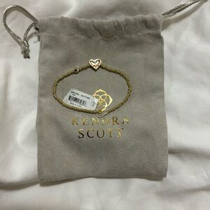 Kendra Scott heart stretch bracelet